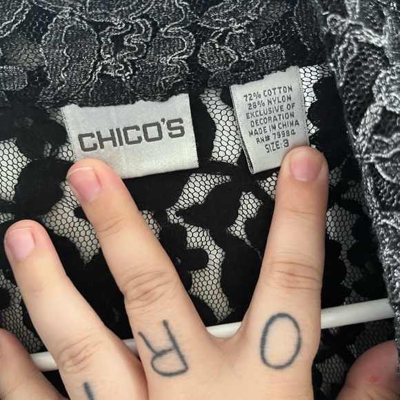Chico’s Cardigan Size 3 - Picture 5 of 6